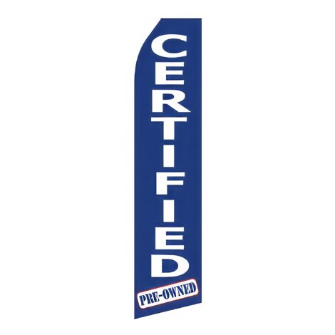 Certified Car Advertising Flag