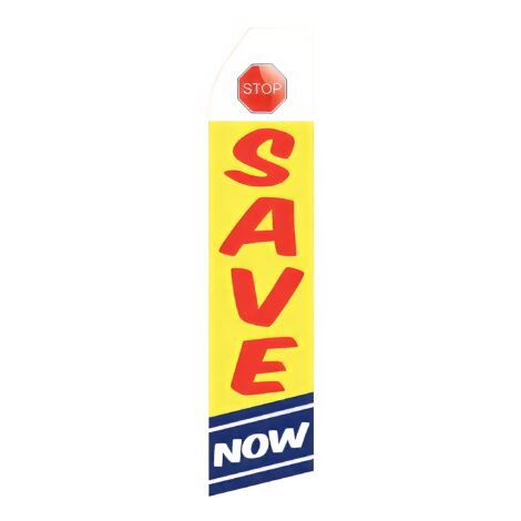 Save Now Advertising Flag