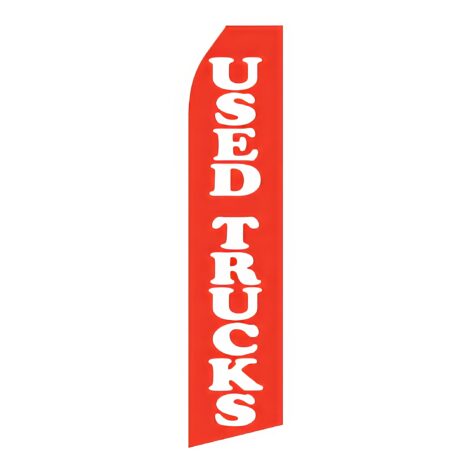 Used Truck Advertising Flag