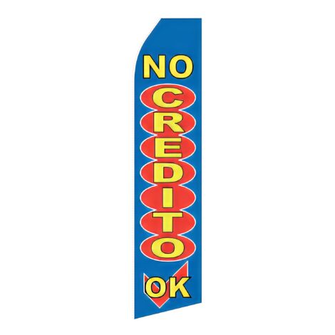 No Credit Advertising Flag