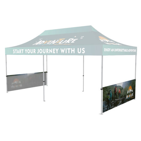 10ft x 20ft Tent Half Wall